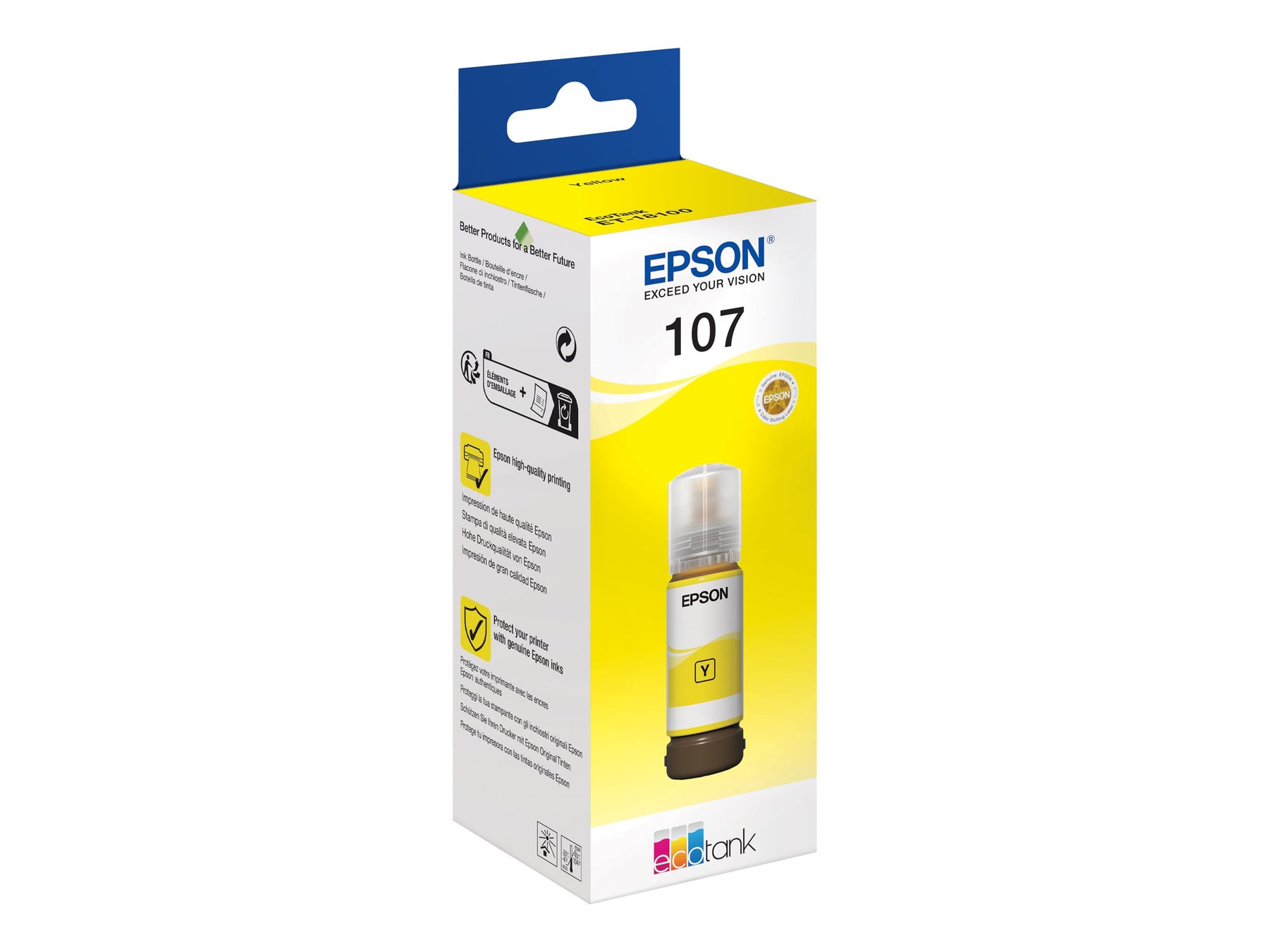 Epson EcoTank 107 - 70 ml - Gelb - original - Nachfülltinte