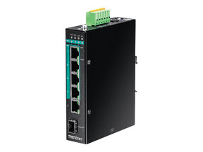 TRENDnet TI-PG541 - Switch - 4 x 10/100/1000 (PoE+)