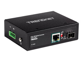 TRENDnet TI-PF11SFP - Medienkonverter - GigE - 10Base-T, 100Base-TX, 1000Base-T - RJ-45 / SFP (mini-GBIC)