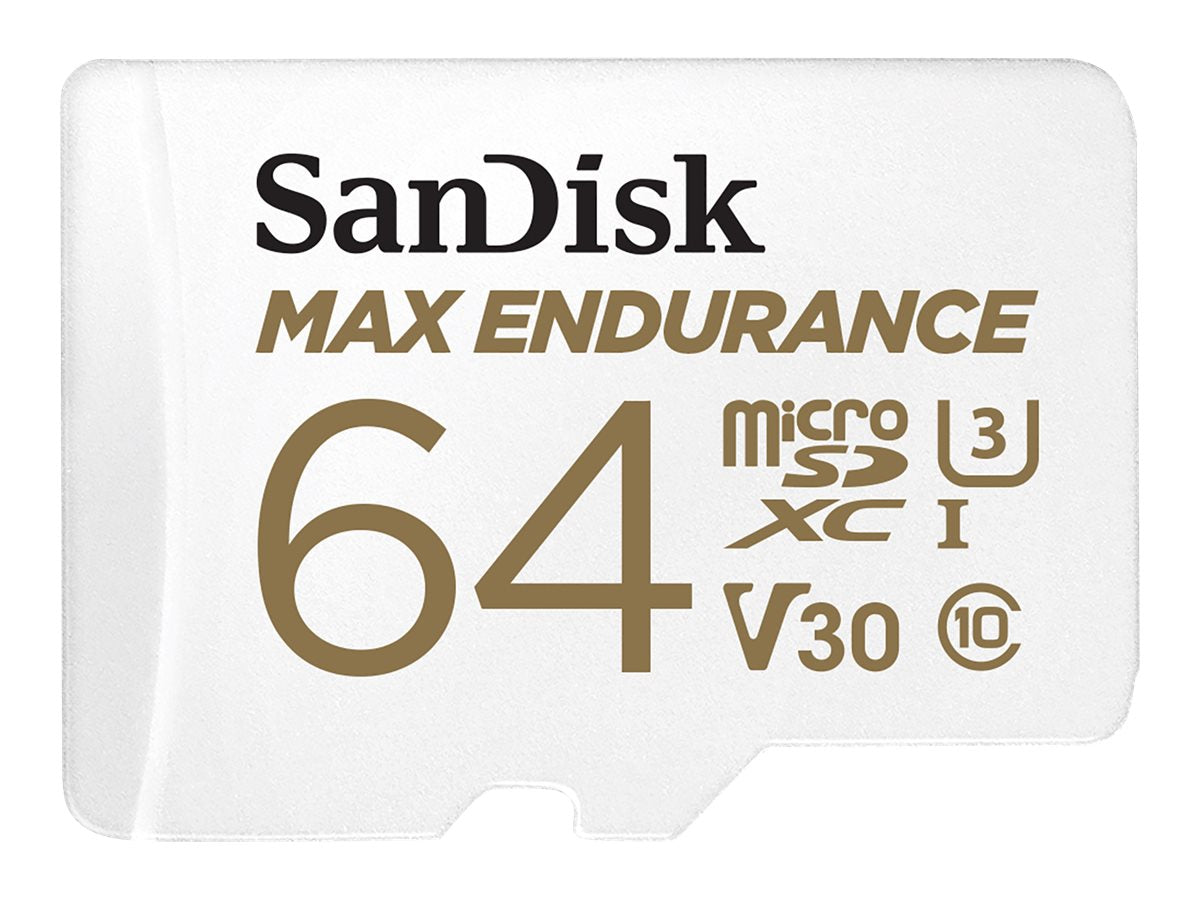 SanDisk Max Endurance - Flash-Speicherkarte (microSDXC-an-SD-Adapter inbegriffen)