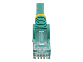 StarTech.com 15m Cat6 Snagless Gigabit UTP Netzwerkkabel - Cat 6 RJ45 Netzwerkkabel mit Knickschutz - Grün - Patch-Kabel - RJ-45 (M)