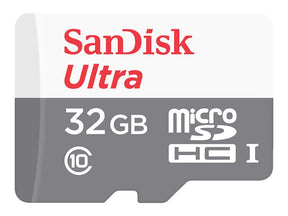 SanDisk Ultra - Flash-Speicherkarte (microSDHC/SD-Adapter inbegriffen)