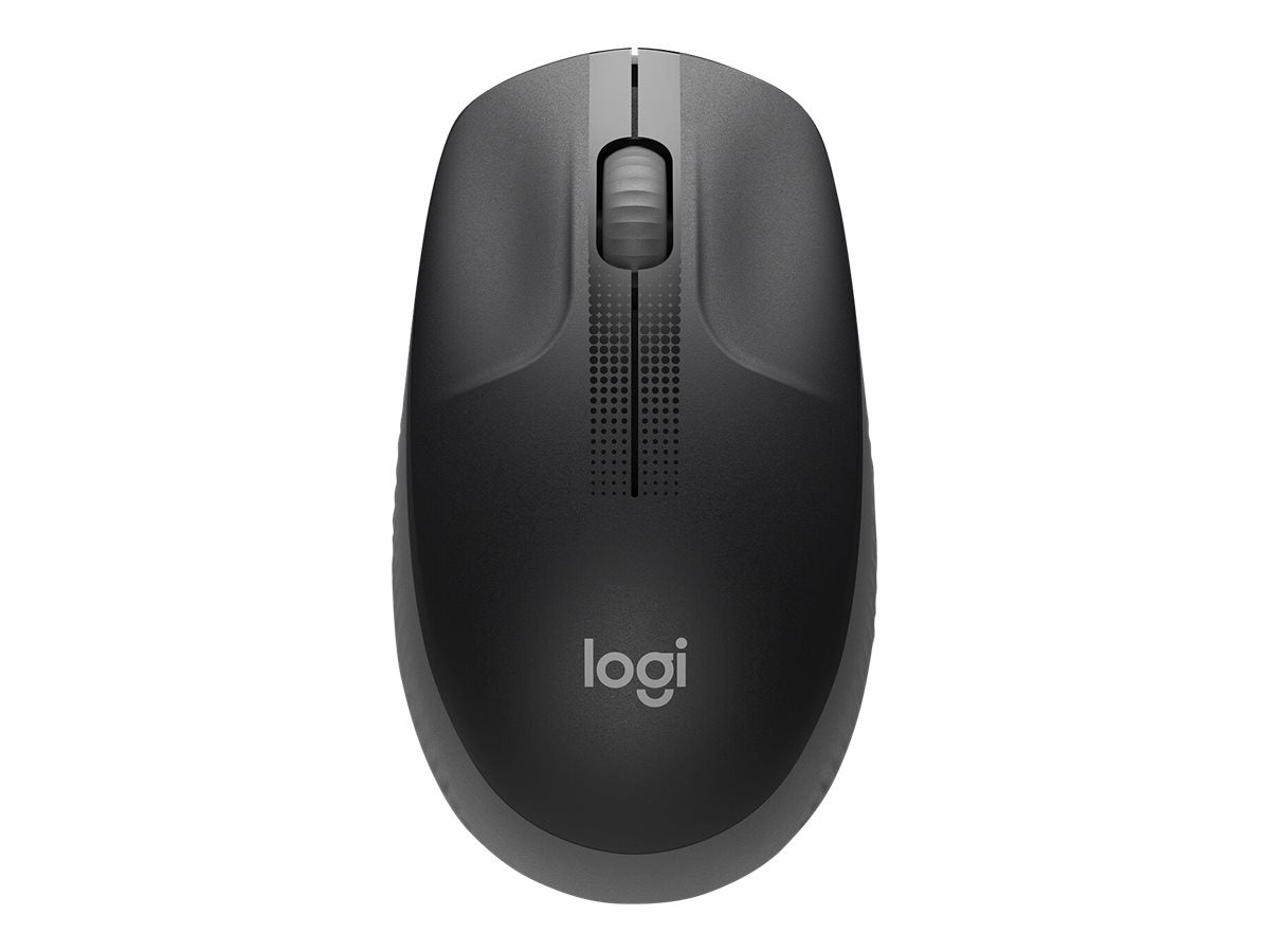 Logitech M190 - Maus - optisch - 3 Tasten - kabellos - kabelloser Empfänger (USB)