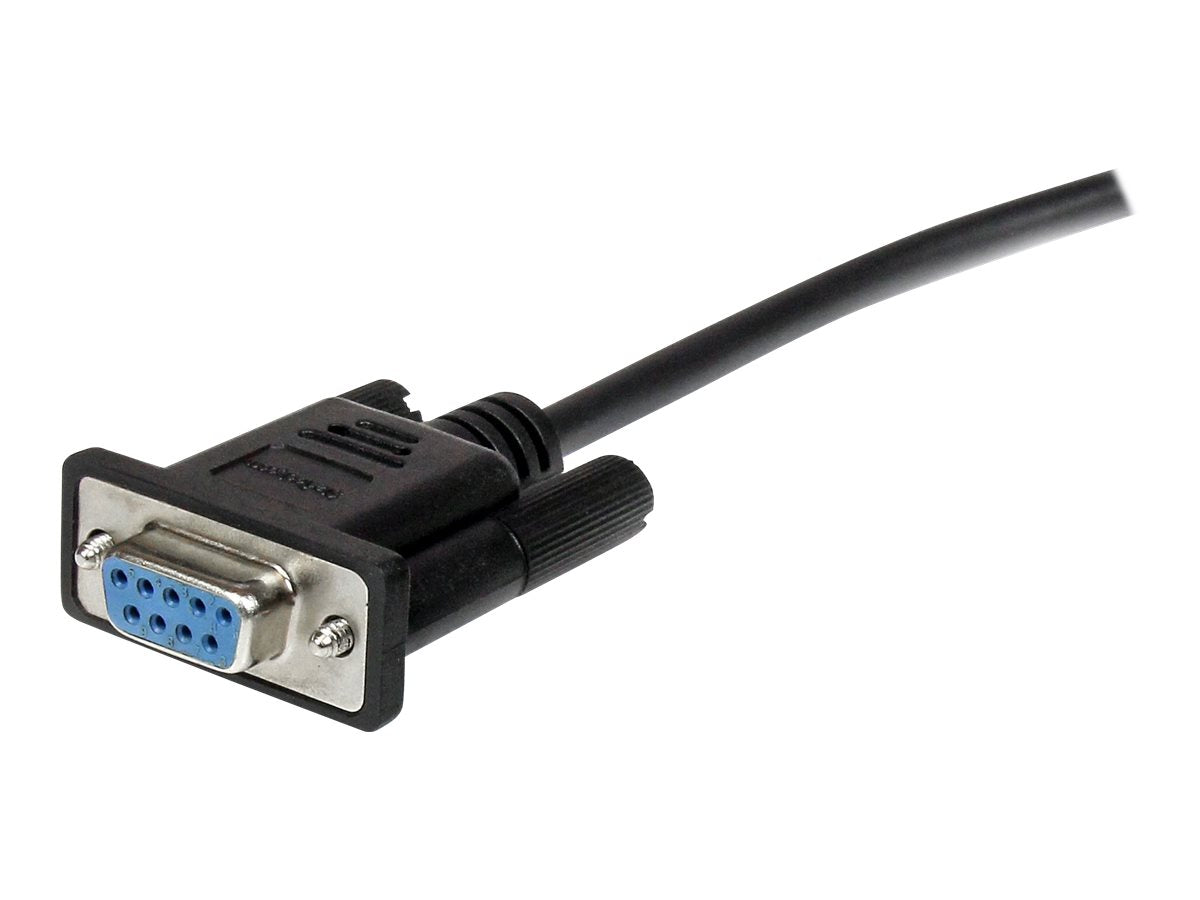 StarTech.com 1m DB9 Seriell RS232 Verlängerungskabel - RS 232 DB-9 Kabel Verlängerung- DB 9 (Stecker)