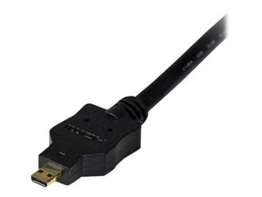 StarTech.com 1m Micro HDMI auf DVI Kabel - micro HDMI Typ-D / DVI-D Adapterkabel - St/St - Videokabel - DVI-D (M)