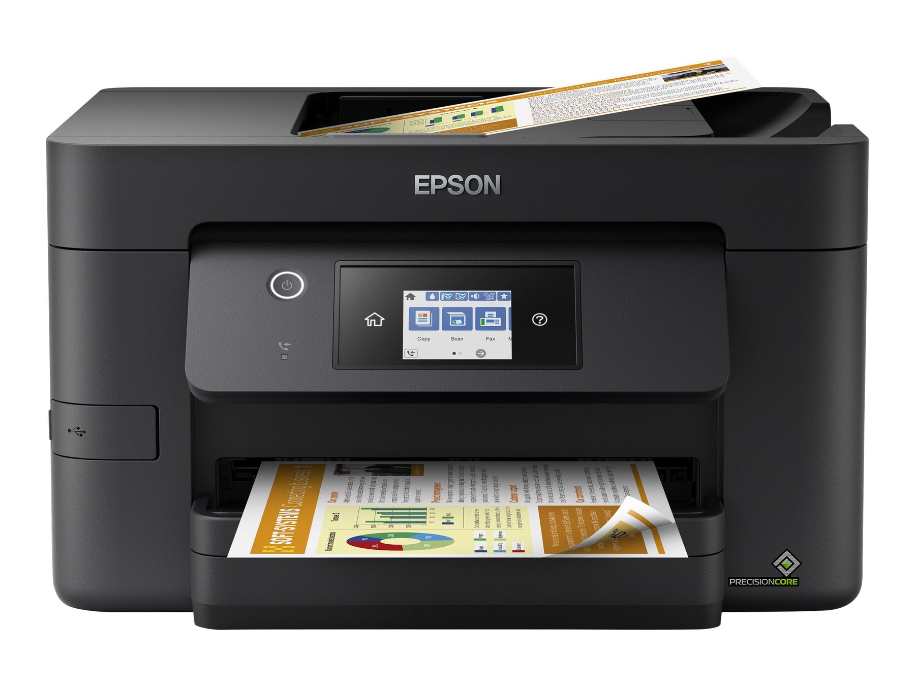 Epson WorkForce Pro WF-3820DWF - Multifunktionsdrucker - Farbe - Tintenstrahl - A4/Legal (Medien)