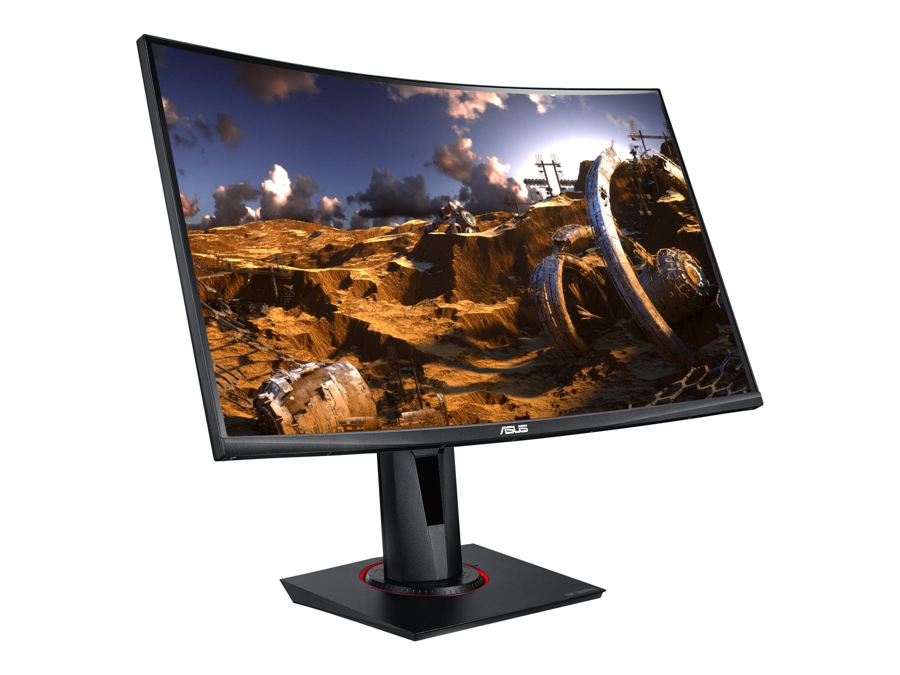 ASUS TUF Gaming VG27WQ - LED-Monitor - Gaming - gebogen - 68.6 cm (27")