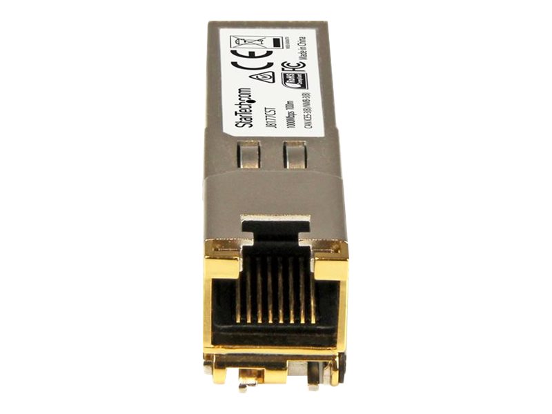 StarTech.com Gigabit RJ45 Kupfer SFP Transceiver Modul - HP J8177C kompatibel - 1000Base-T - Mini-GBIC SFP - SFP (Mini-GBIC)-