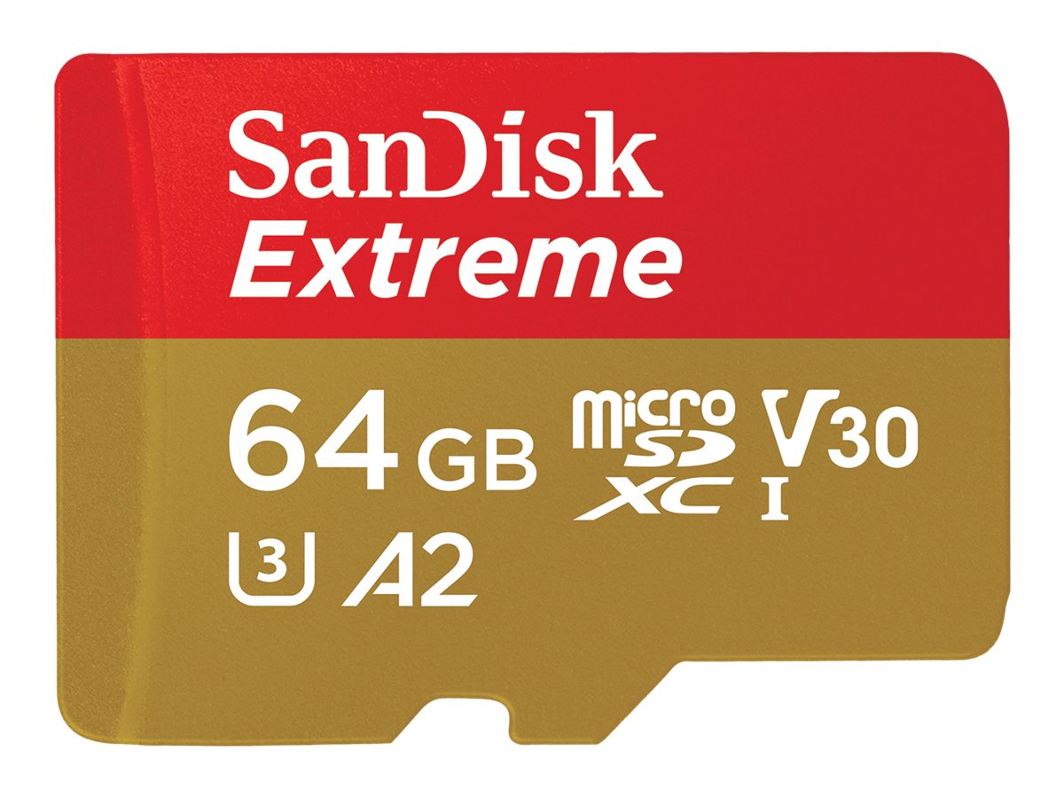 SanDisk Extreme - Flash-Speicherkarte - 64 GB