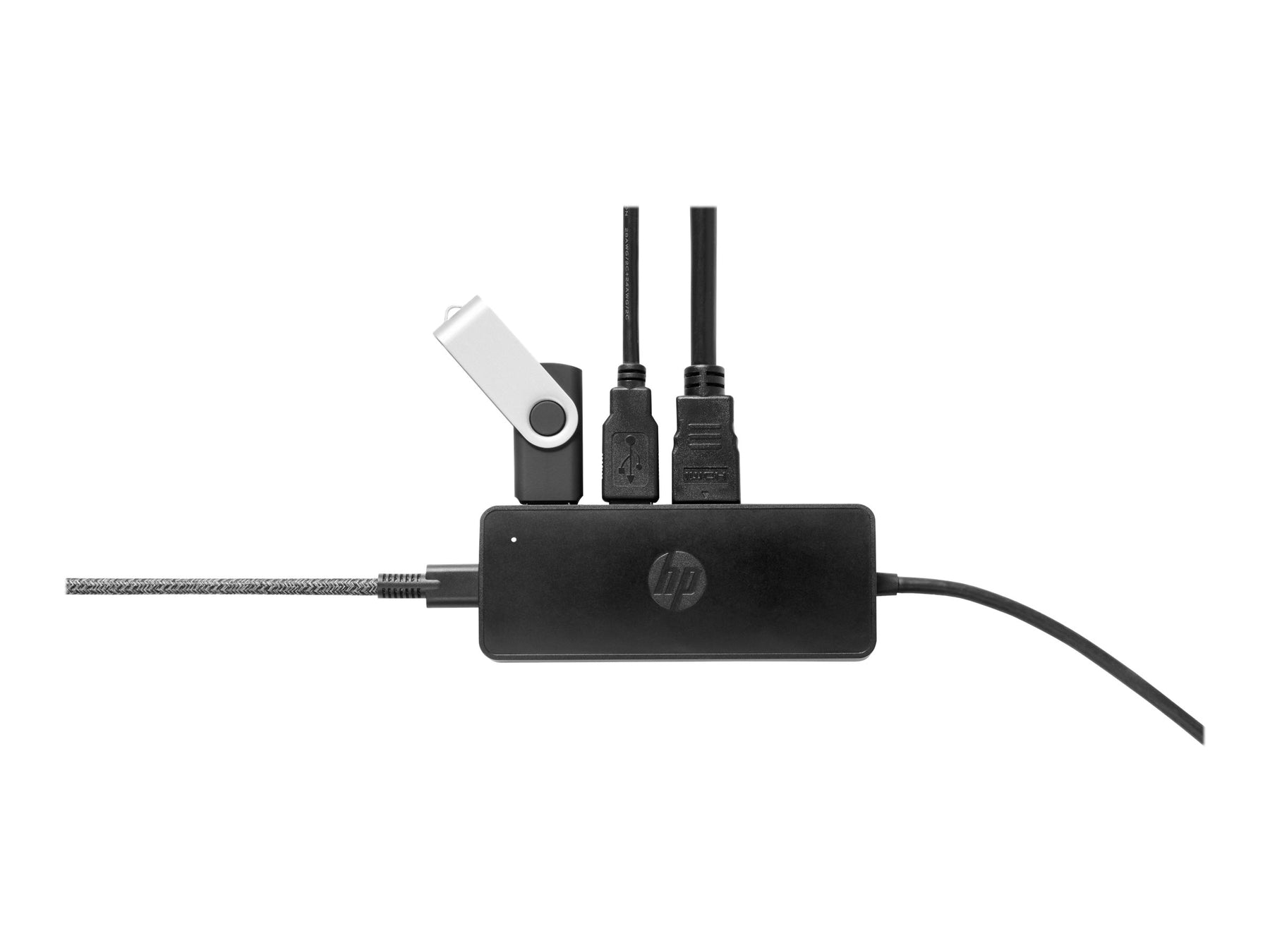 HP Travel Hub G2 - Port Replicator - USB-C - VGA, HDMI