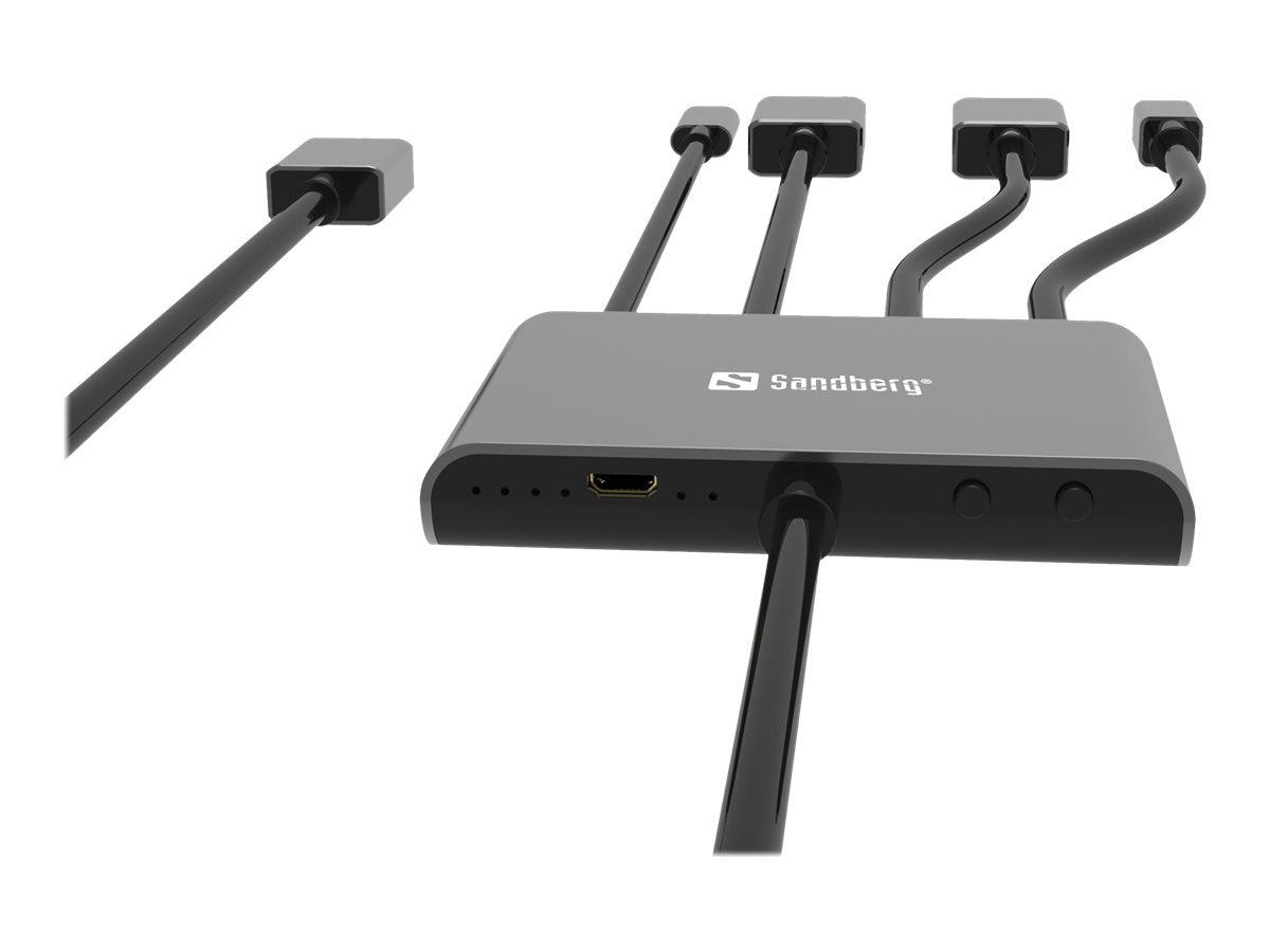 SANDBERG All-In-1 Display Adapter Hub - Videoadapter