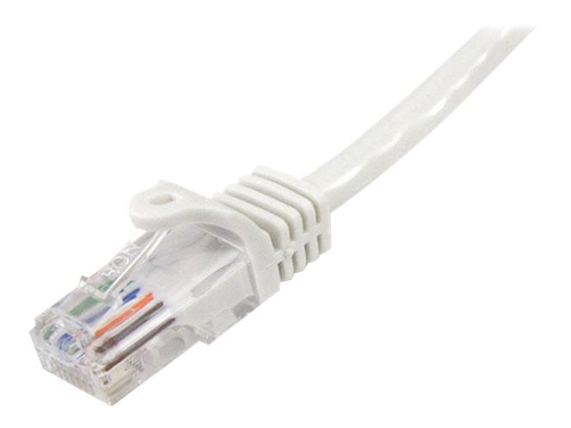 StarTech.com CAT5e Cable - 7 m White Ethernet Cable - Snagless - CAT5e Patch Cord - CAT5e UTP Cable - RJ45 Network Cable - Patch-Kabel - RJ-45 (M)