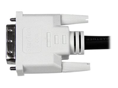 StarTech.com DVI-D Dual Link Kabel 1m (Stecker/Stecker) - DVI 24+1 Pin Monitorkabel Dual Link - DVI Anschlusskabel mit Ferritkernen - DVI-Kabel - Dual Link - DVI-D (M)