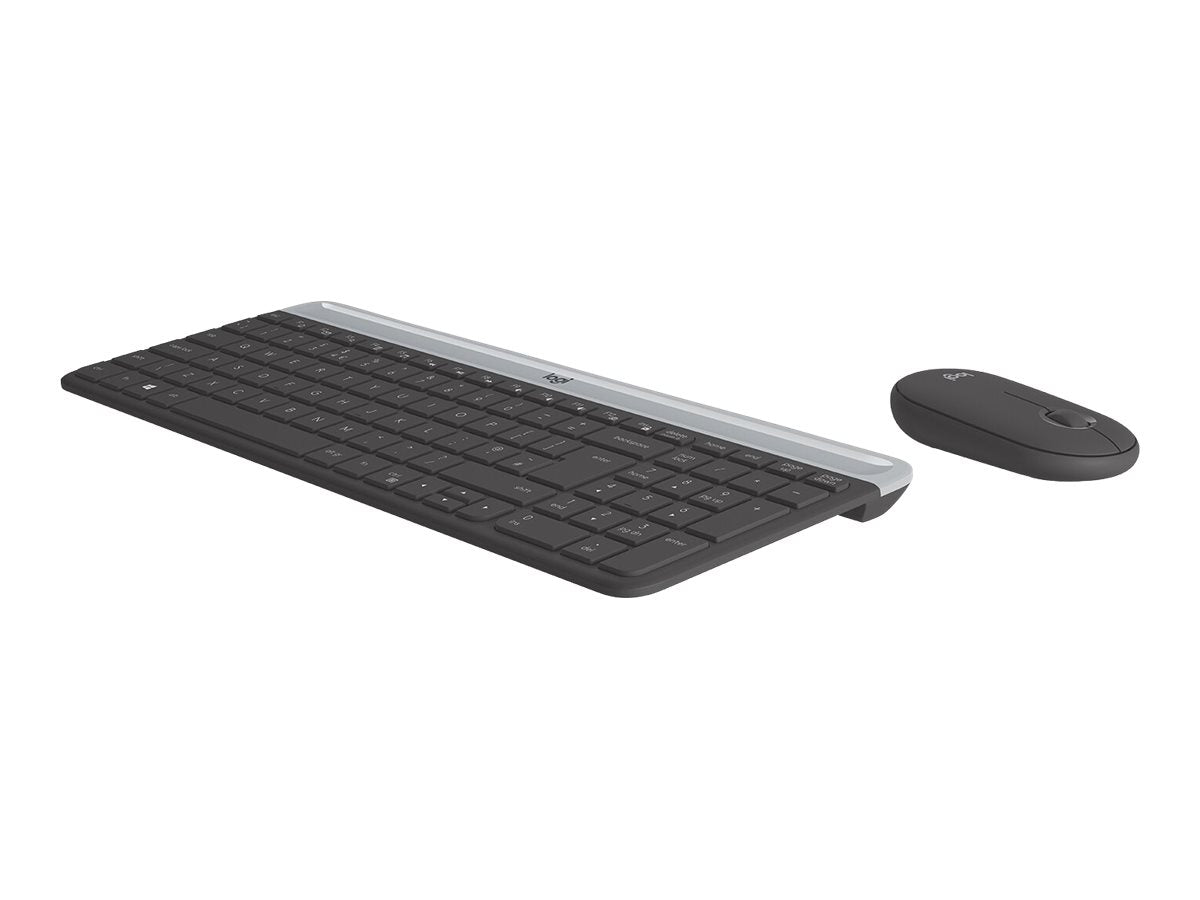 Logitech Slim Wireless Combo MK470 - Tastatur-und-Maus-Set