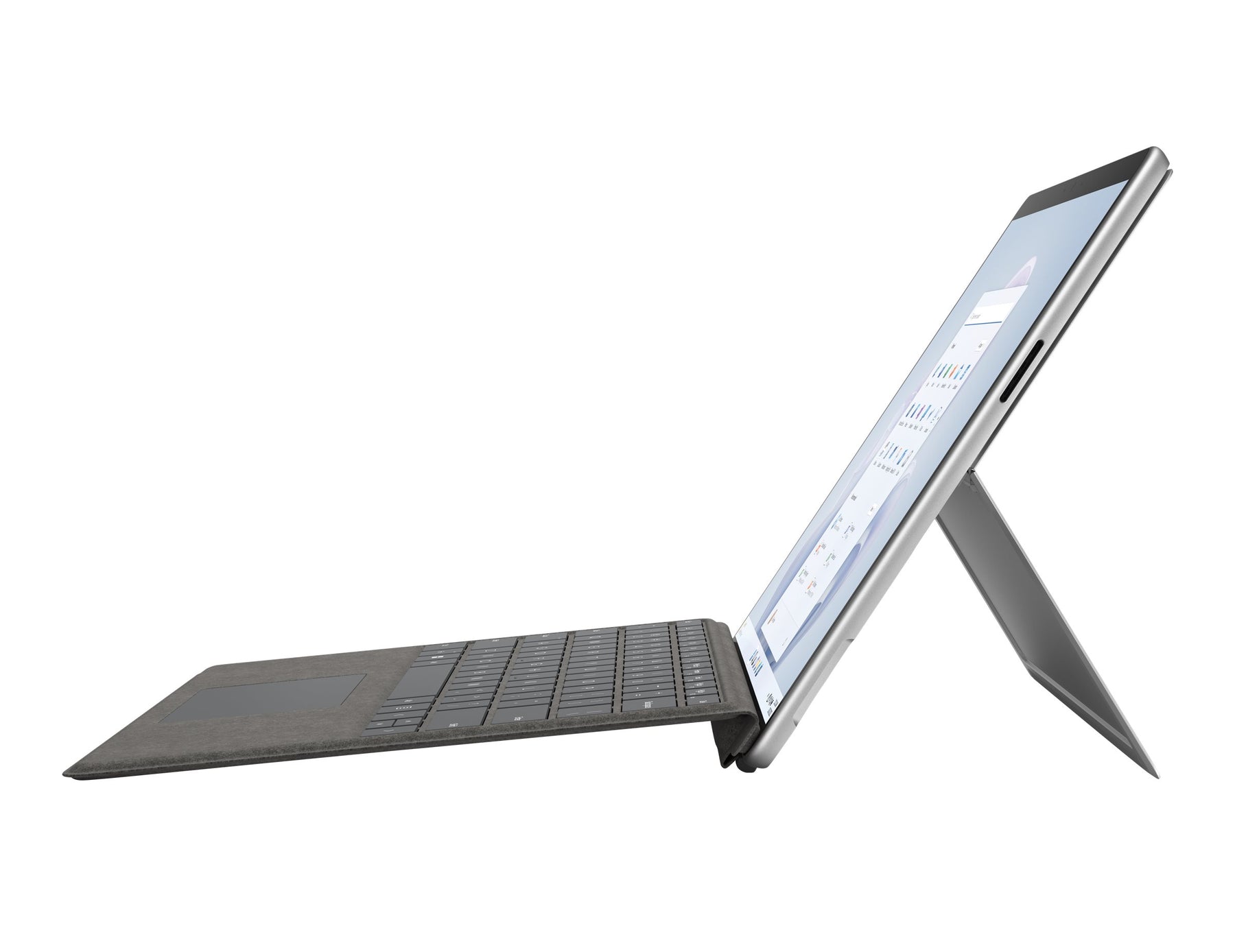Microsoft Surface Pro 9 for Business - Tablet - Intel Core i7 1265U / 1.8 GHz - Evo - Win 11 Pro - Intel Iris Xe Grafikkarte - 16 GB RAM - 256 GB SSD - 33 cm (13")