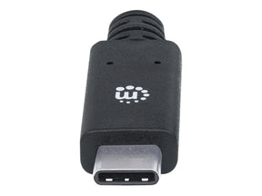 Manhattan USB-C to USB-A Cable, 2m, Male to Male, 5 Gbps (USB 3.2 Gen1 aka USB 3.0)