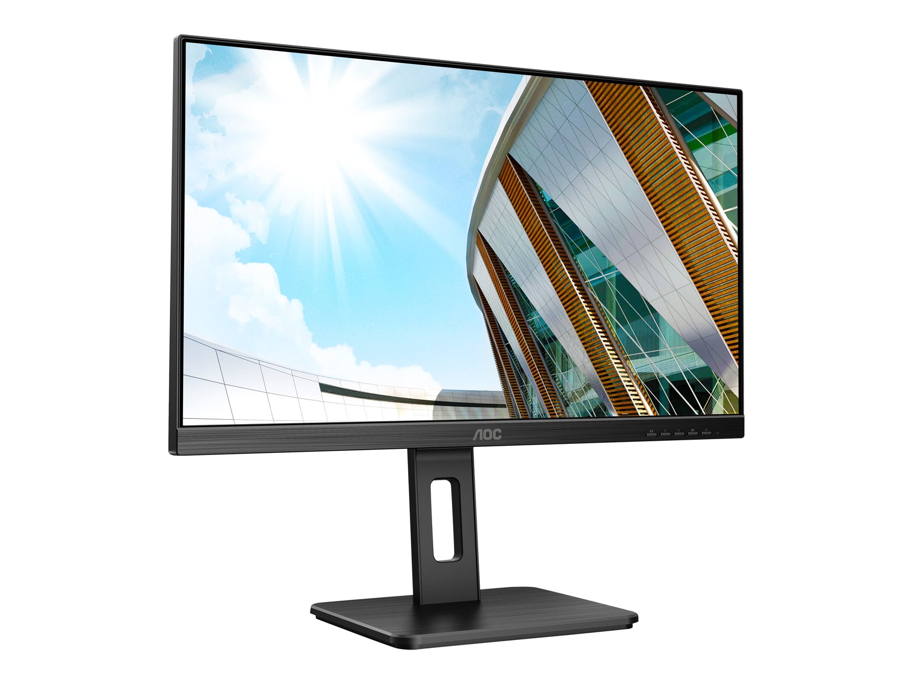 AOC Q24P2Q - LED-Monitor - 60.5 cm (23.8") - 2560 x 1440 QHD @ 75 Hz