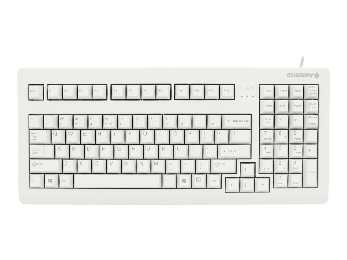 Cherry G80-1800 - Tastatur - PS/2, USB - QWERTY