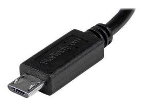 StarTech.com 20cm USB OTG Kabel - Micro USB auf Mini USB - St/St - USB OTG Adapterkabel - USB-Kabel - Mini-USB, Typ B (M)