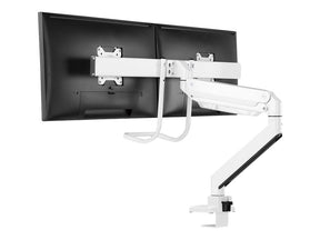 Neomounts by Newstar Select NM-D775DX - Befestigungskit - full-motion - für 2 LCD-Displays - Aluminium - weiß - Bildschirmgröße: 25.4-81.3 cm (10"-32")