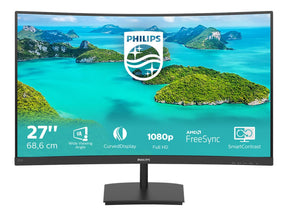 Philips E-line 271E1SCA - LED-Monitor - gebogen - 68.6 cm (27")