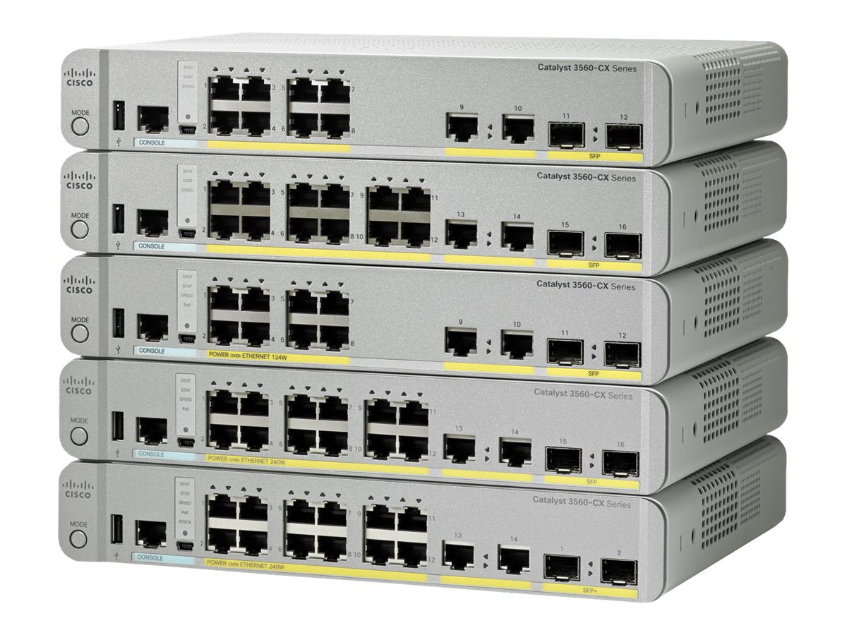 Cisco Catalyst 3560CX-12TC-S - Switch - managed