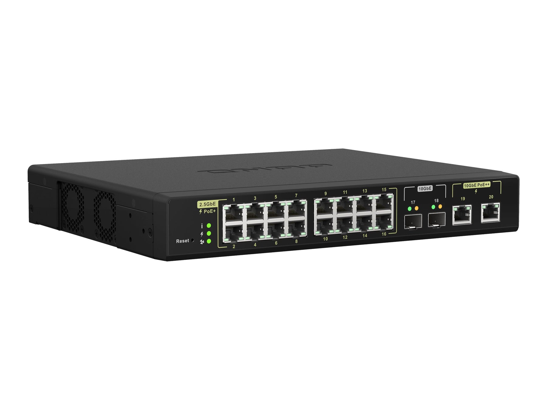 QNAP QSW-M2116P-2T2S - Switch - managed - 16 x 100/1000/2.5G (PoE+)