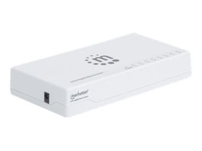 Manhattan 8-Port Gigabit Ethernet Switch, Desktop Size, Plastic, IEEE 802.3az (Energy Efficient Ethernet)