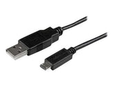 StarTech.com 1m Micro USB Ladekabel für Android Smartphones und Tablets - USB A auf Micro B Kabel / Datenkabel / Anschlusskabel - USB-Kabel - Micro-USB Typ B (M)