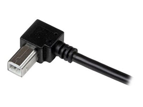 StarTech.com 1m USB 2.0 A auf B Kabel rechts gewinkelt - St/St - USB Druckerkabel - USB-Kabel - USB Typ B (M)