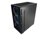 LC-Power Gaming 803B Shaded_X - Mid tower - ATX - Seitenteil mit Fenster (gehärtetes Glas)