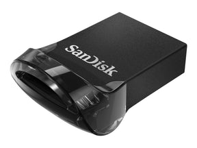 SanDisk Ultra Fit - USB-Flash-Laufwerk - 32 GB - USB 3.1 - Schwarz (Packung mit 3)