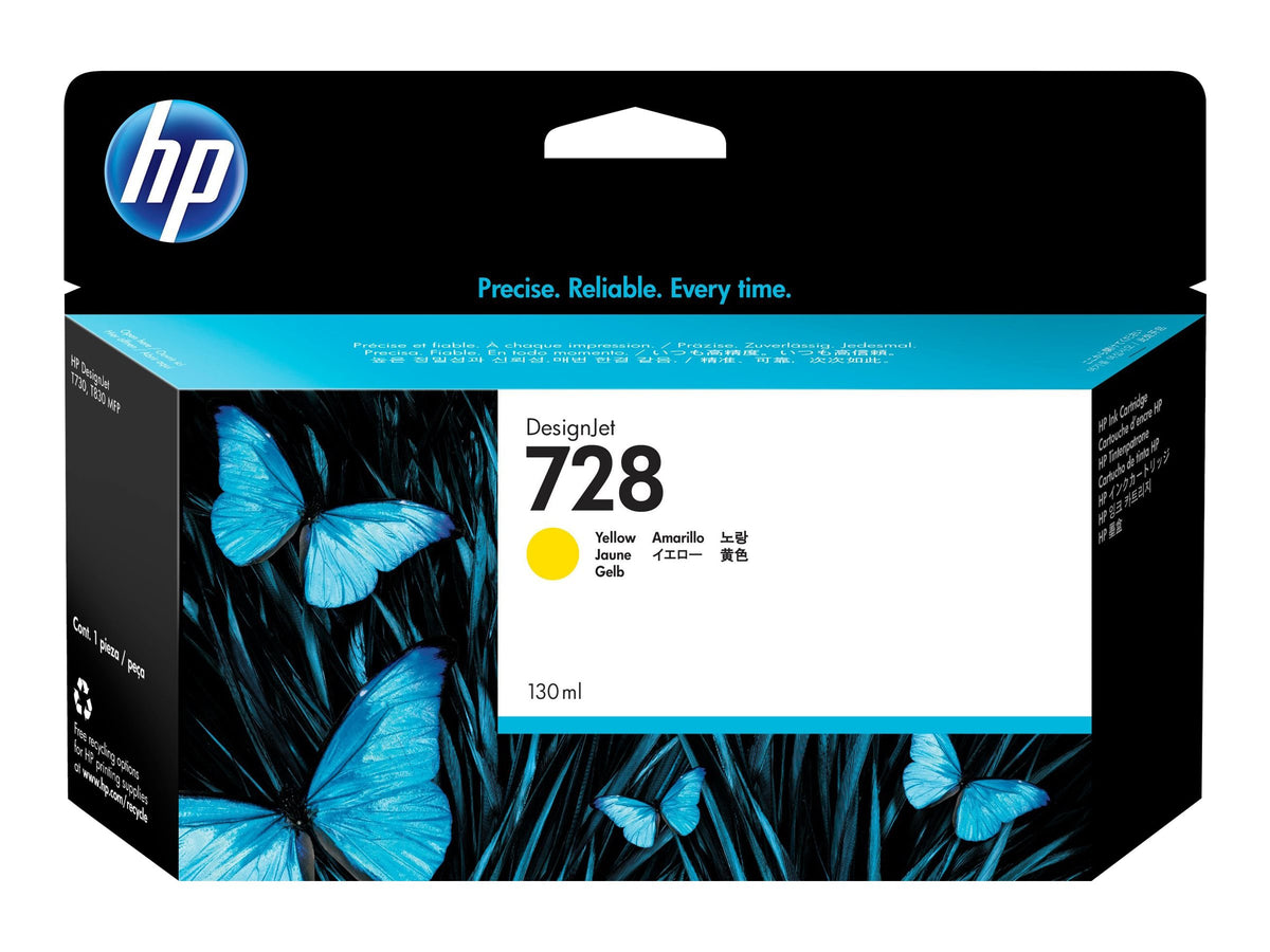 HP 728 - 130 ml - Gelb - Original - DesignJet