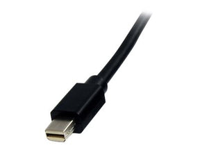 StarTech.com 2 m Mini DisplayPort Kabel - 4K x 2K Ultra HD Video - Mini DP 1.2(Stecker) auf Mini DP(Stecker) Monitor Kabel - mDP Kabel kann mit Thunderbolt 2 Ports arbeiten - M/M (MDISP2M)