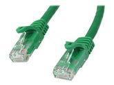 StarTech.com 2m Cat6 Gigabit Snagless Patchkabel - RJ45 UTP Netzwerkkabel mit Schutzmanschette - Cat 6 Kabel - Grün - Patch-Kabel - RJ-45 (M)