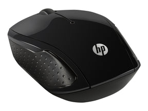 HP 200 - Maus - rechts- und linkshändig - optisch - kabellos - 2.4 GHz - kabelloser Empfänger (USB)