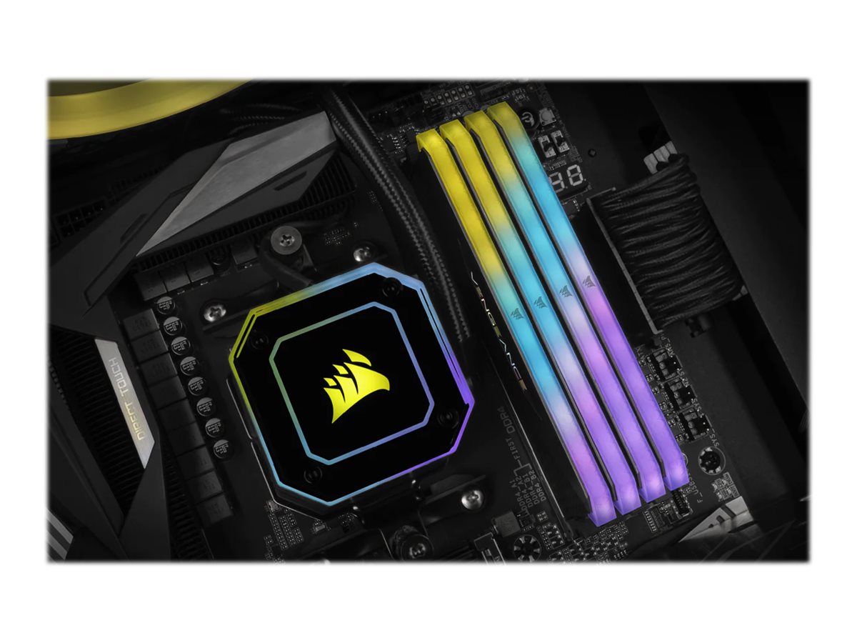 Corsair Vengeance RGB RT - DDR4 - Kit - 16 GB: 2 x 8 GB