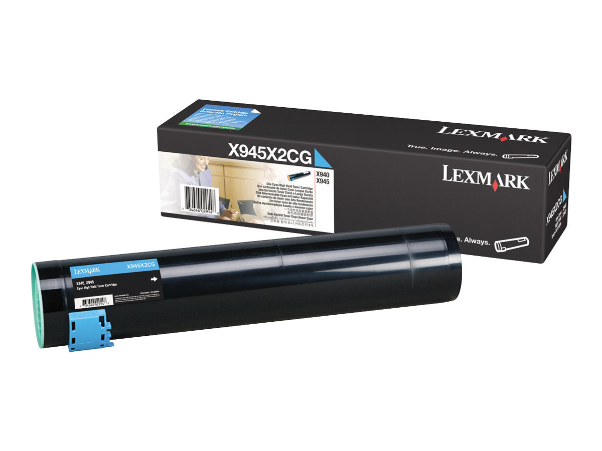 Lexmark Hohe Ergiebigkeit - Cyan - Original