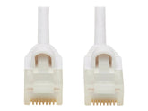 Tripp Safe-IT Cat6a 10G-Certified Snagless Anti-Bacterial UTP Slim Ethernet Cable (RJ45 M/M)