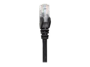 Intellinet Network Patch Cable, Cat5e, 1.5m, Black, CCA, SF/UTP, PVC, RJ45, Gold Plated Contacts, Snagless, Booted, Polybag - Patch-Kabel - RJ-45 (M)