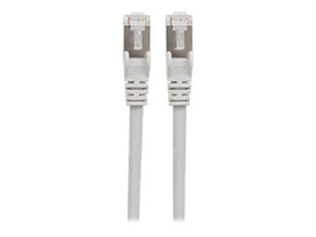 Intellinet Network Patch Cable, Cat6A, 3m, Grey, Copper, S/FTP, LSOH / LSZH, PVC, RJ45, Gold Plated Contacts, Snagless, Booted, Polybag - Patch-Kabel - RJ-45 (M)