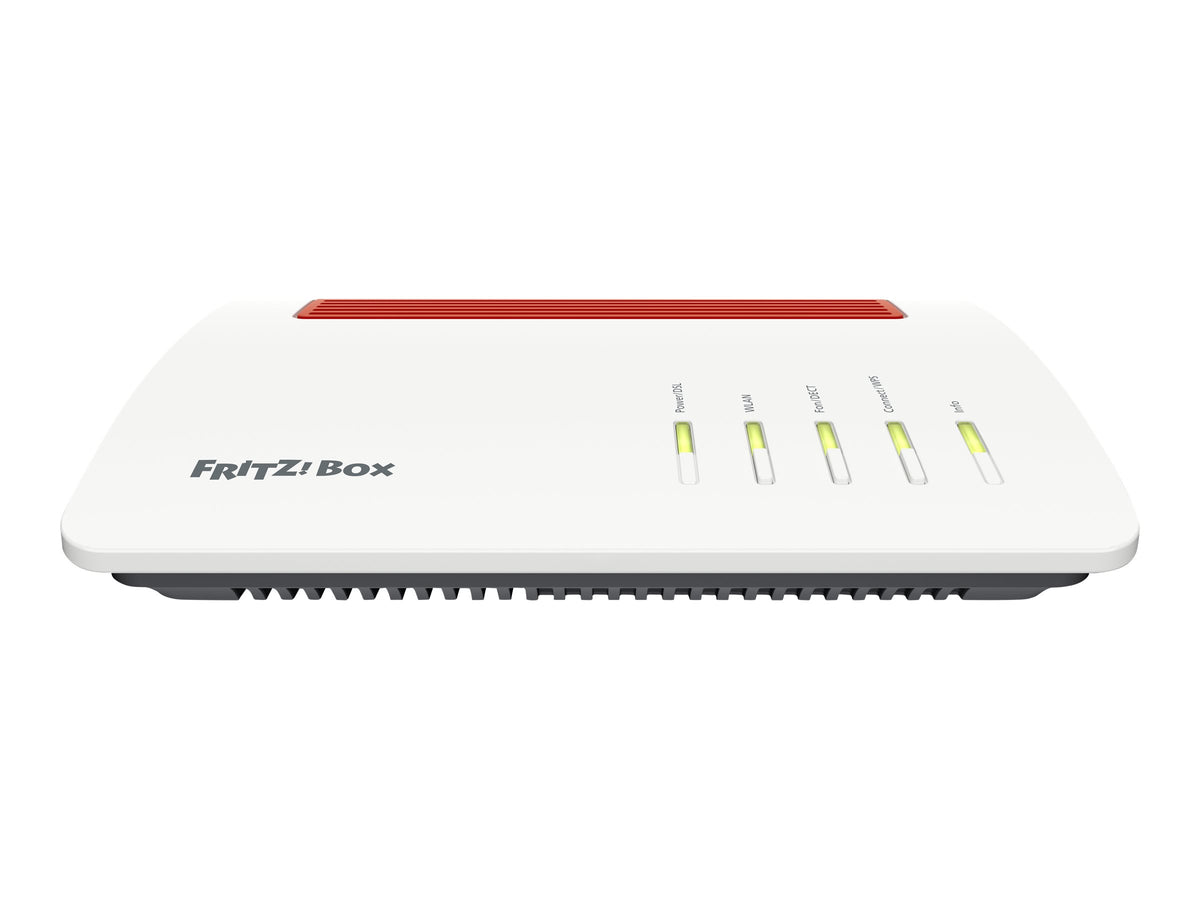 AVM FRITZ!Box 7590 AX - - Wireless Router - - DSL-Modem 4-Port-Switch - 1GbE - Wi-Fi 6 - Dual-Band - VoIP-Telefonadapter (DECT)