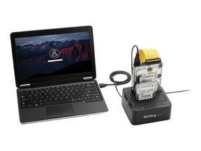StarTech.com USB 3.0 Universal Festplatten Dockingstation - SATA III und IDE 2,5 & 3,5 HDD und SSD Docking Station mit UASP - Speicher-Controller - 2.5", 3.5" (6.4 cm, 8.9 cm)