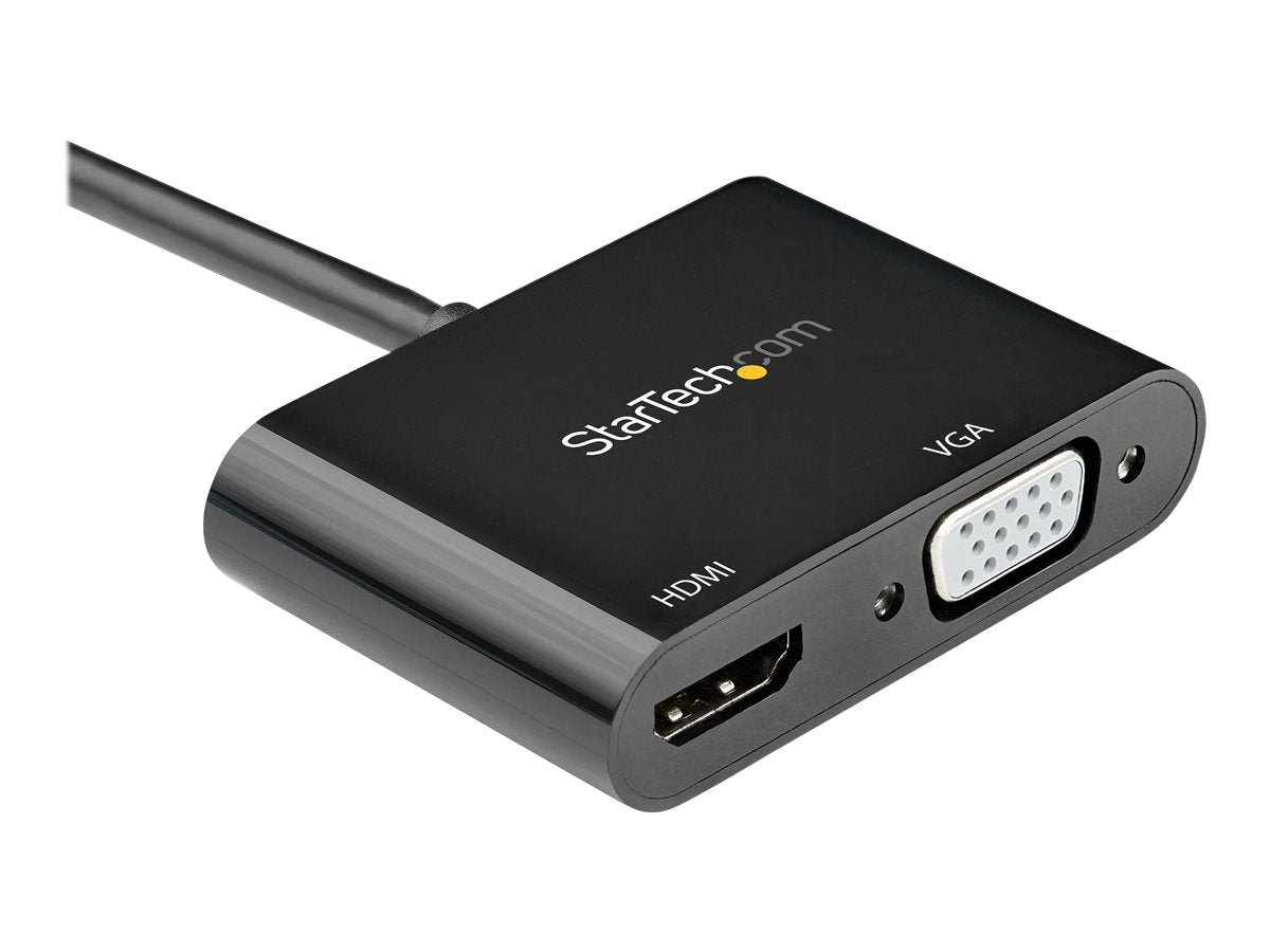 StarTech.com DisplayPort to HDMI VGA Adapter, DisplayPort 1.2 HBR2 to HDMI 2.0 (4K 60Hz)