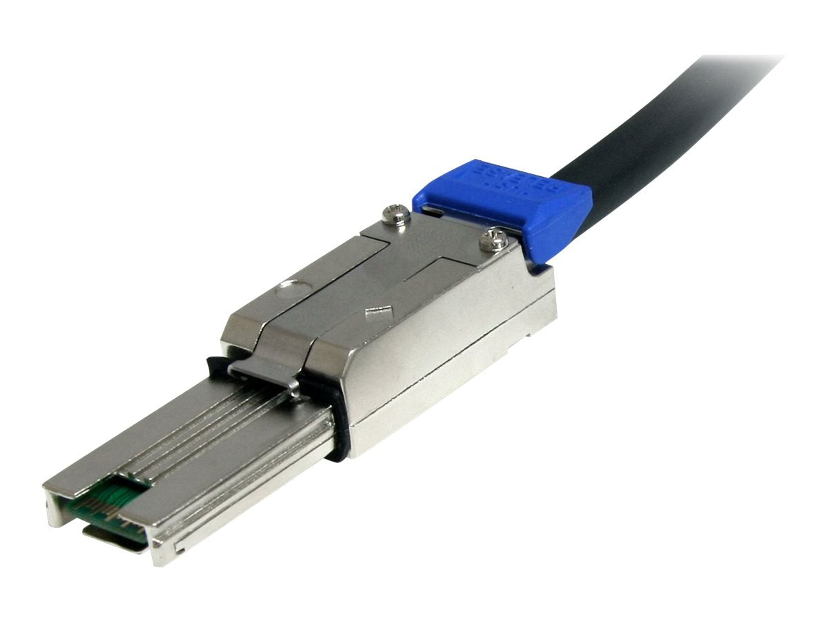 StarTech.com SAS Kabel extern SFF-8470 to SFF-8088 Mini SAS InfiniBand 2m Anschlusskabel - SFF-8470 (32pin)