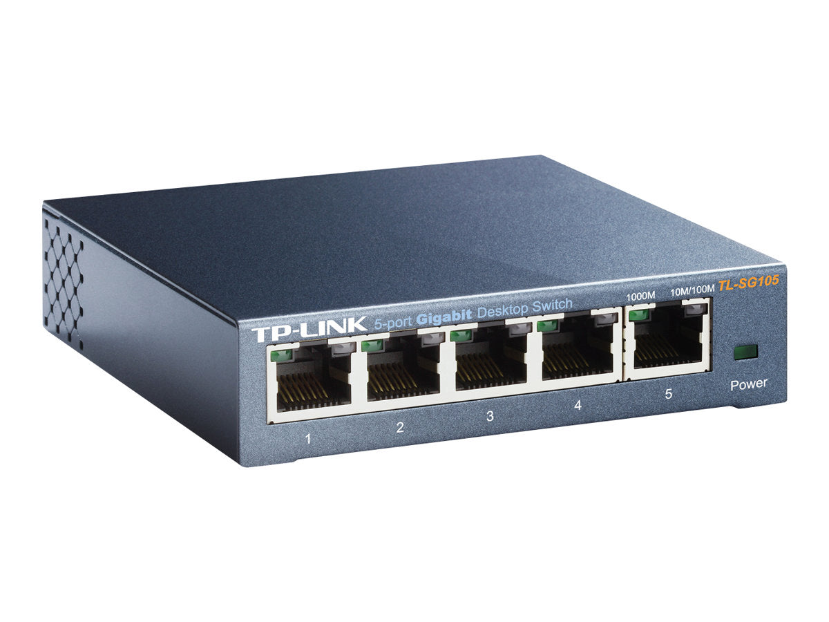 TP-LINK TL-SG105 5-Port Metal Gigabit Switch