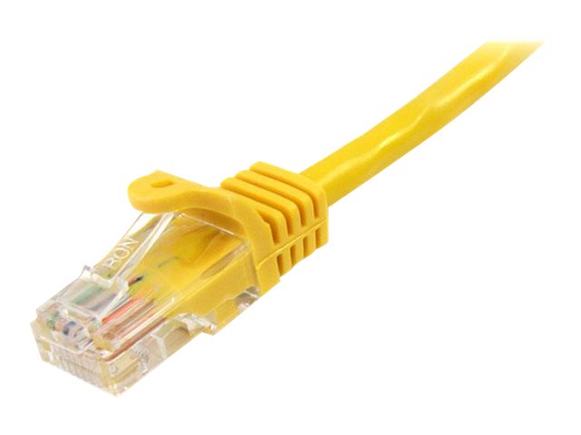 StarTech.com 7m Cat5e Ethernet Netzwerkkabel Snagless mit RJ45 - Cat 5e UTP Kabel - Gelb - Patch-Kabel - RJ-45 (M)