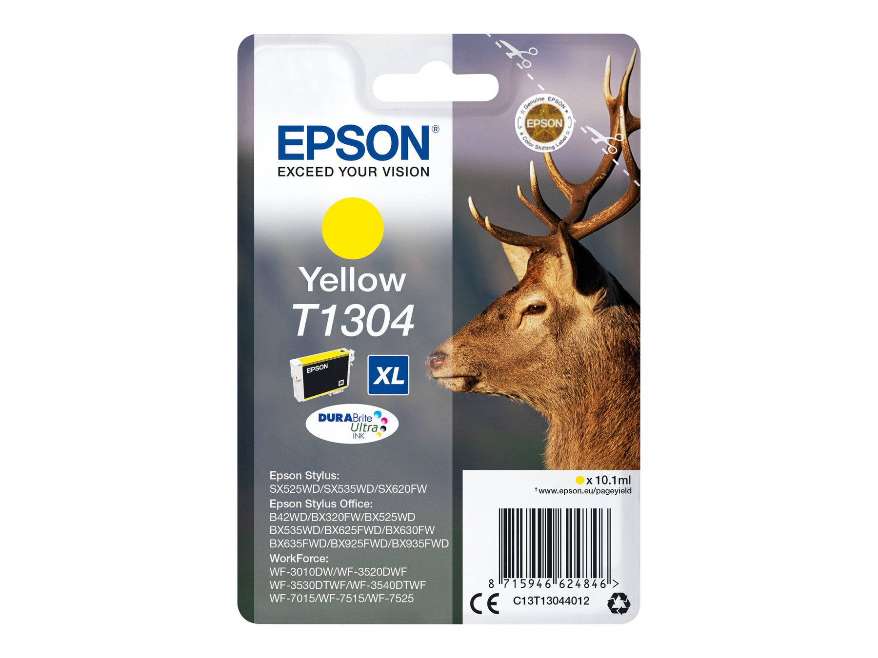 Epson T1304 - 10.1 ml - Größe XL - Gelb - Original