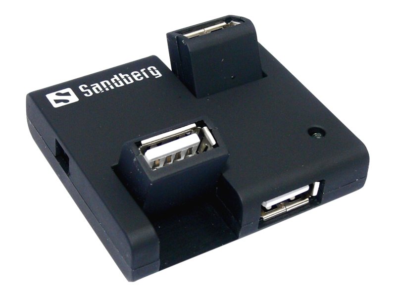 SANDBERG USB Hub 4 Ports - Hub - 4 x USB 2.0