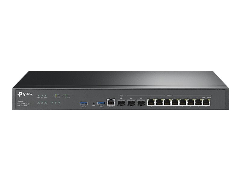 TP-LINK Omada ER8411 V1 - - Router - - 10GbE